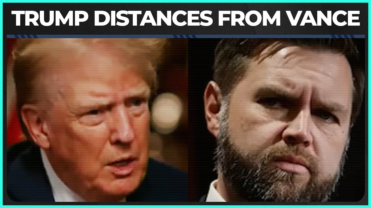 Trump DISTANCES Himself From JD Vance!?